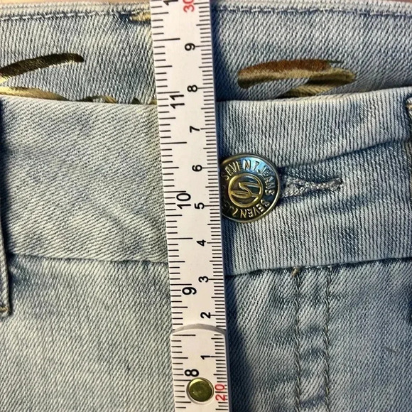 Seven womens jeans Tummy less slimming control panel 10 high-rise skinny distres - Picture 7 of 11